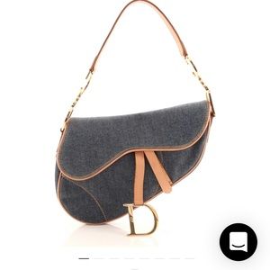 Authentic Dior Denim Women's & Dior Saddle Bags